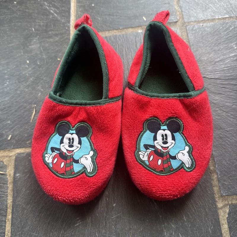 Vintage 1990’s Disney Mickey Christmas Slippers