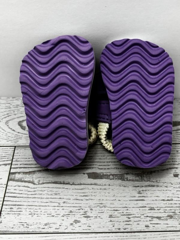 Vintage Disney Winnie The Pooh Shoes Foam Sandals Size 1 Purple Baby Slip Ons