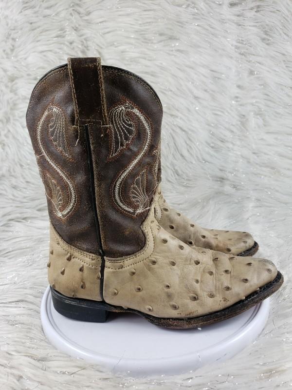 Vintage Ostrich Quill Boots Unknown Size Juniors Boots