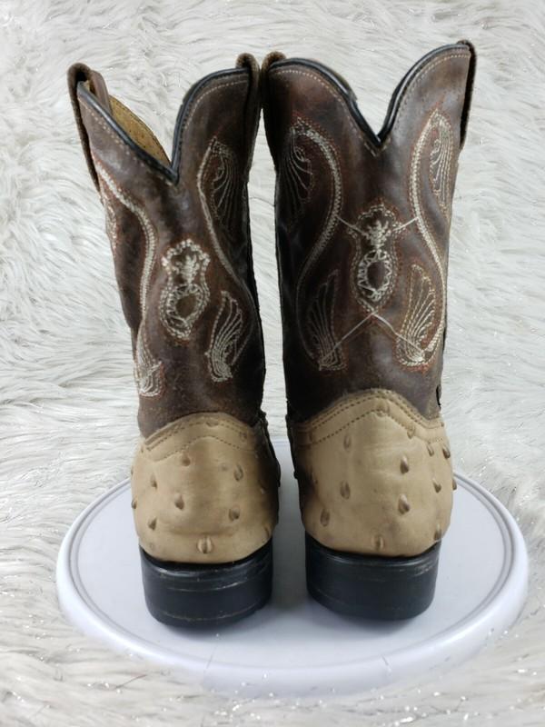 Vintage Ostrich Quill Boots Unknown Size Juniors Boots
