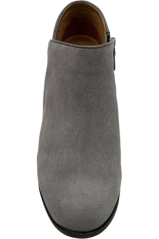 Vionic Water Repellent Suede Ankle Boots Marissa Charcoal