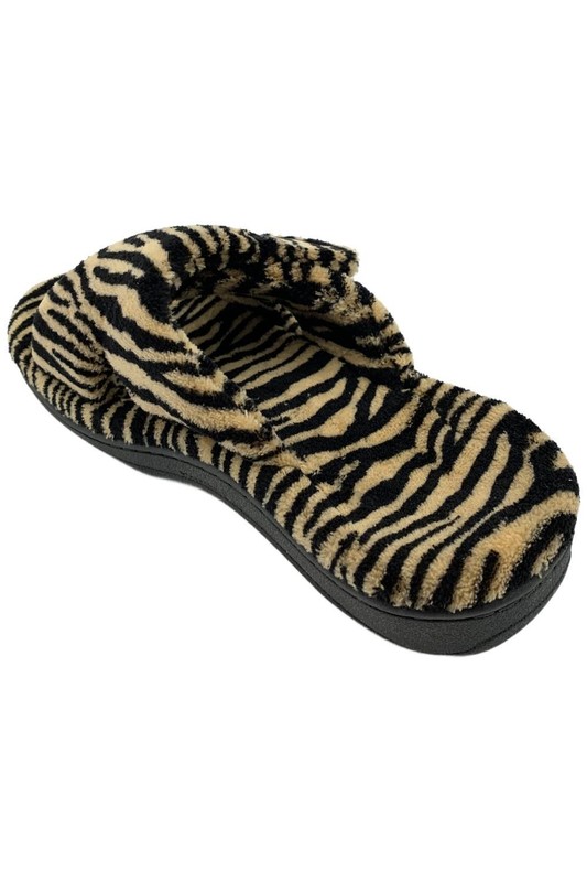 Vionic Women's Adjustable Strap Slippers Relax Tiger