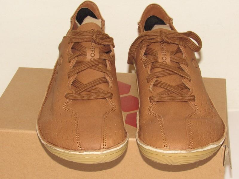 VivoBarefoot Sensus 37 EU Womens Sz 7 Brown Tan Leather Sneaker Shoes NEW