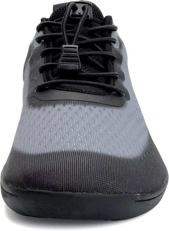WateLves Wide Water Shoes Mens Womens 12 Women/10.5 Men Black Gray