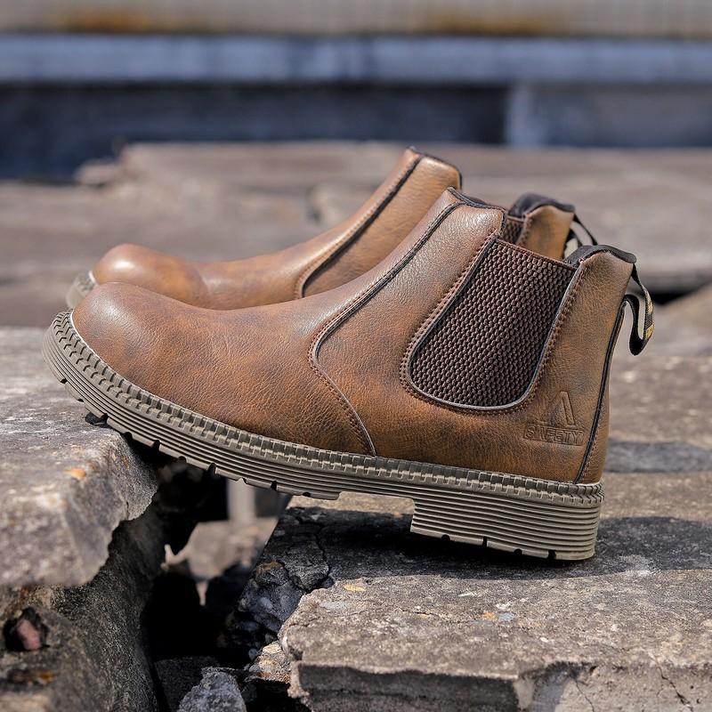 Water Proof Safety Work Shoes For Men Indestructible Construction Work Shoes