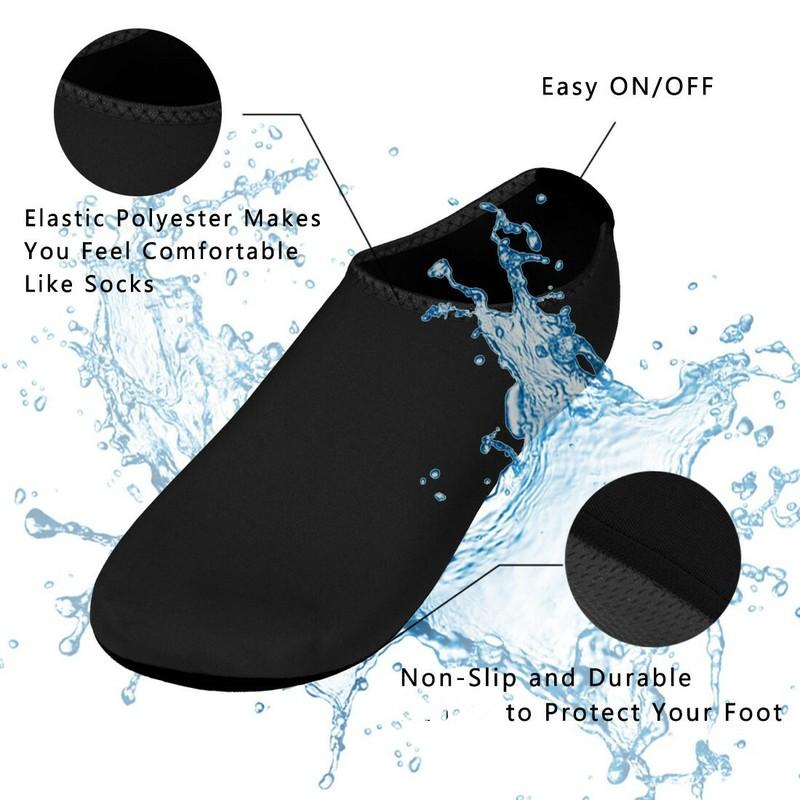 Water Socks Barefoot Skin Shoes Quick-Dry Aqua Beach Water Swim Sports Vacation