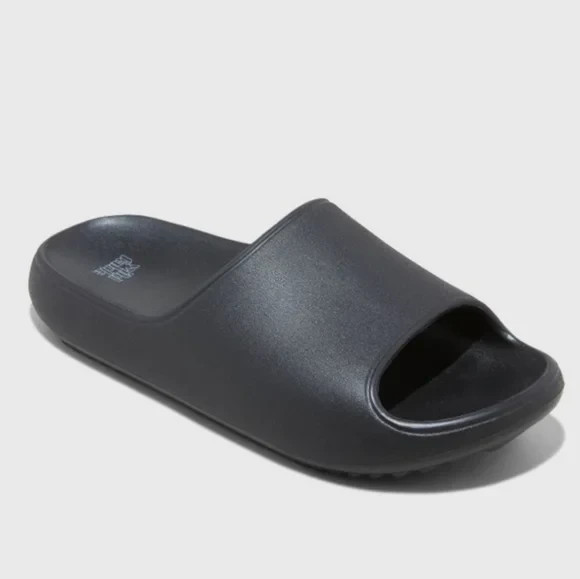 Wild Fable Women's Slides Size 9 Robbie Slide Sandals Black New W Tags