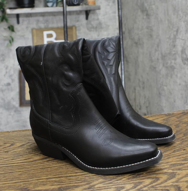 Wild Fable Womens Kenzi Western Boots With Memory Foam Insole Jet Black 6M