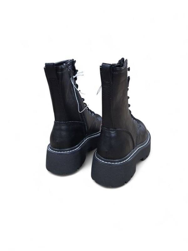 Wild Fable Womens Logan Lug Combat Boots ##select Your Own Size -BLK