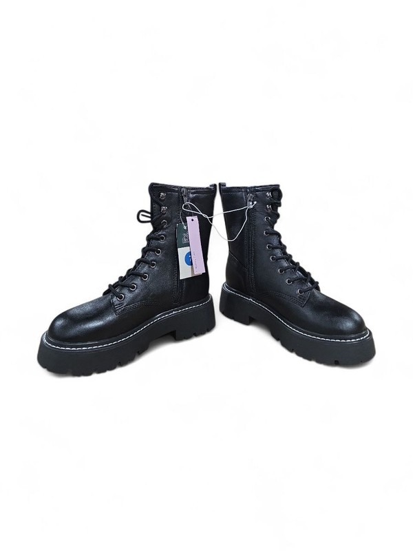 Wild Fable Womens Logan Lug Combat Boots ##select Your Own Size -BLK
