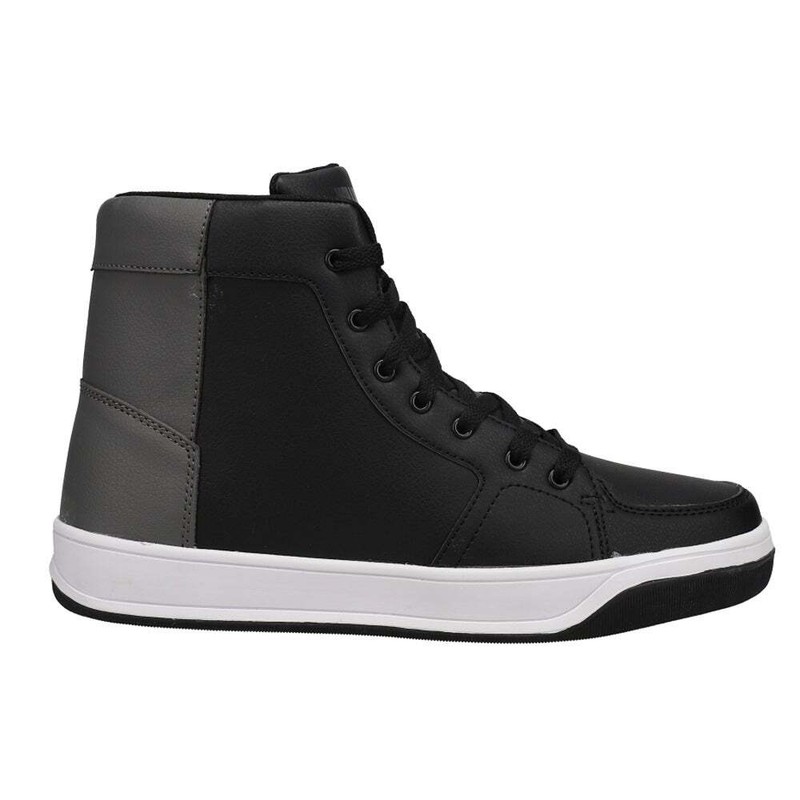 William Rast Empire High Top Mens Black Sneakers Casual Shoes WR1608-019