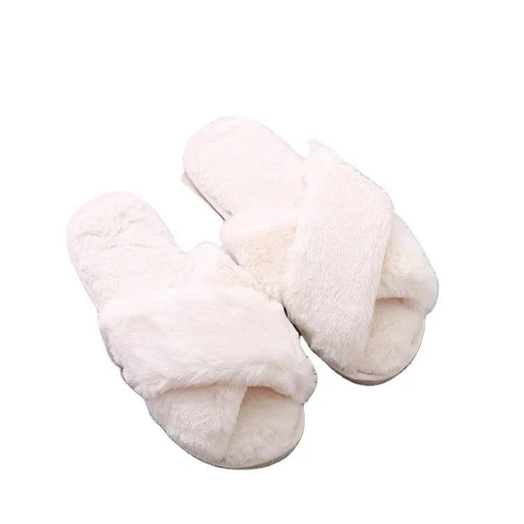 Women Fluffy House Slipper For Wedding Or Any Other Occasion. Perfect For Gifts