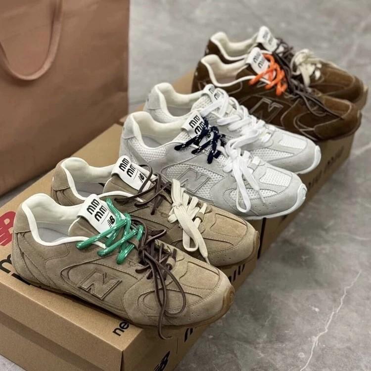 Women's 2025 Summer New Leather Retro Versatile Sports MM Shoes