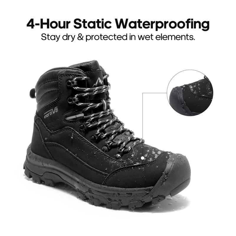 Women's Hiking Boots Ankle Leather Waterproof Trekking Boots Camping Boots