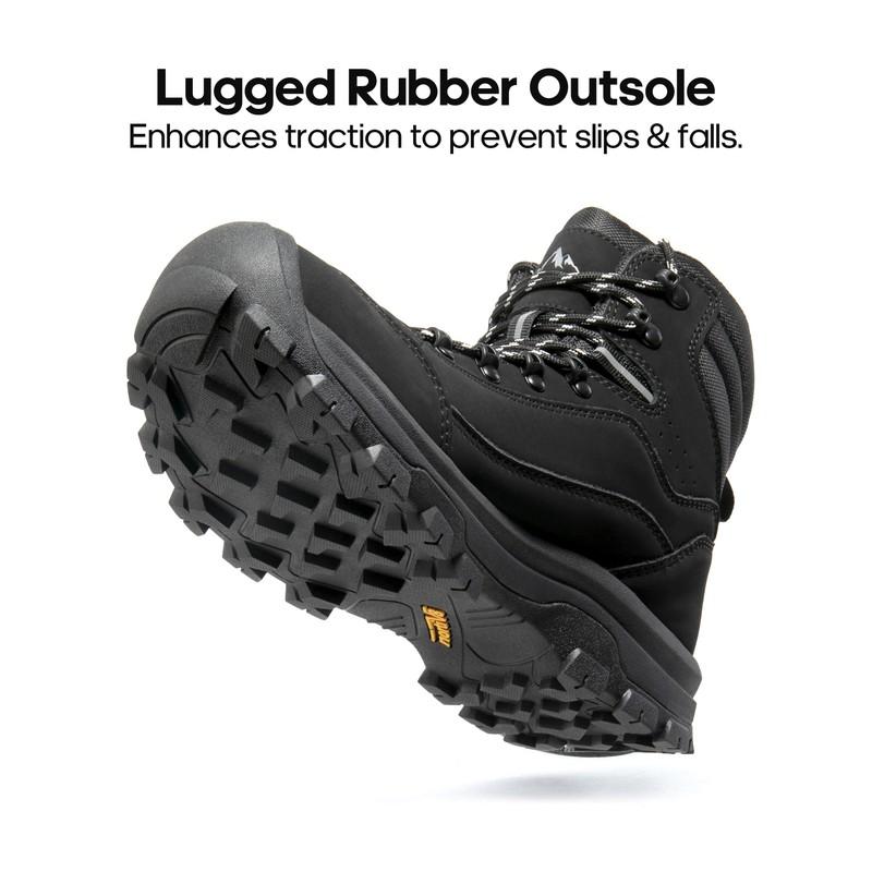 Women's Hiking Boots Ankle Leather Waterproof Trekking Boots Camping Boots