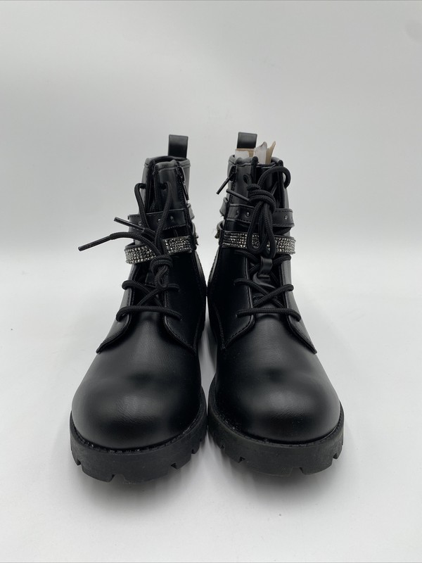 Women’s Mix No. 6 Lil Carly Combat Boot Black Size 4M