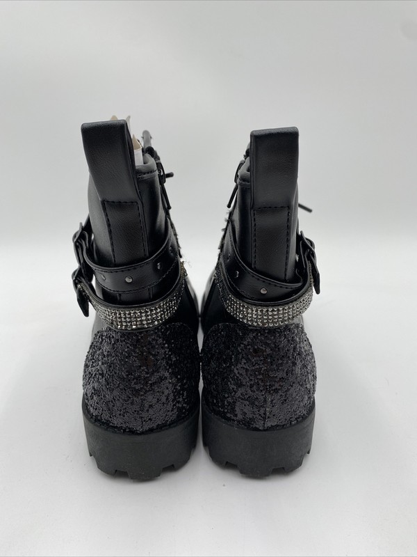 Women’s Mix No. 6 Lil Carly Combat Boot Black Size 4M
