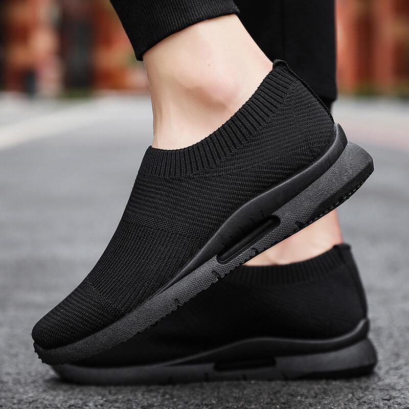 Women's Non-Slip Jogging Sneakers Casual Slip On Walking Sports Running Shoes