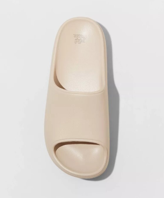 Women's Robbie Slide Sandals Tan- Wild Fable - SIZE 11