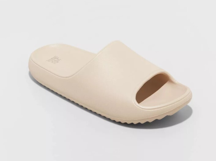 Women's Robbie Slide Sandals Tan- Wild Fable - SIZE 11