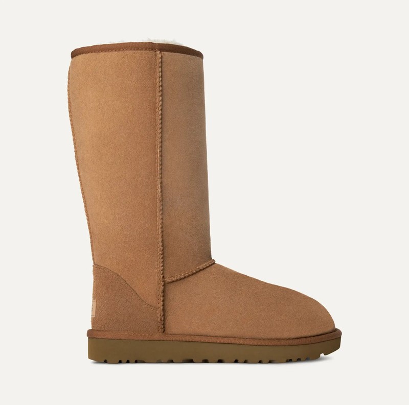 Women UGG Classic Tall II Boot 1016224 Color Chestnut Suede Upper Authentic