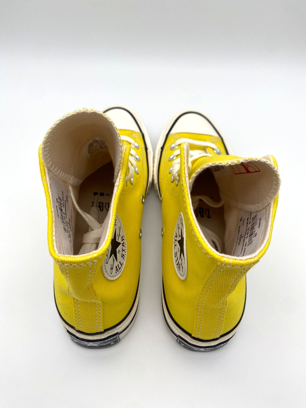 Womens Converse All Star Chuck 70 Hi Top Yellow Golden Wren/Egret Shoes A08618C