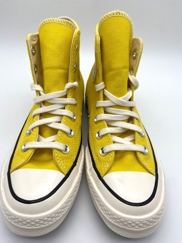 Womens Converse All Star Chuck 70 Hi Top Yellow Golden Wren/Egret Shoes A08618C