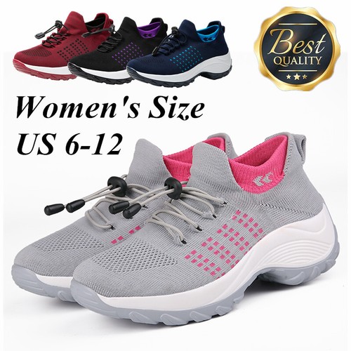 Womens Ortho Stretch Cushion Sneakers Orthopedic Diabetic Running Walking Shoes