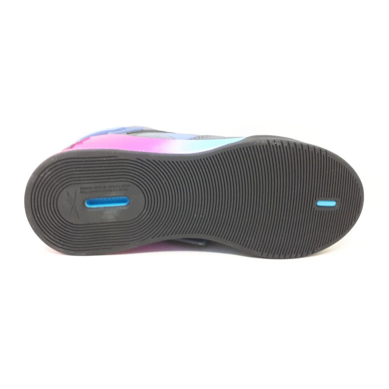 Womens Reebok Legacy Lifter III 3 Gray Purple Weightlifting Gym Training Shoes