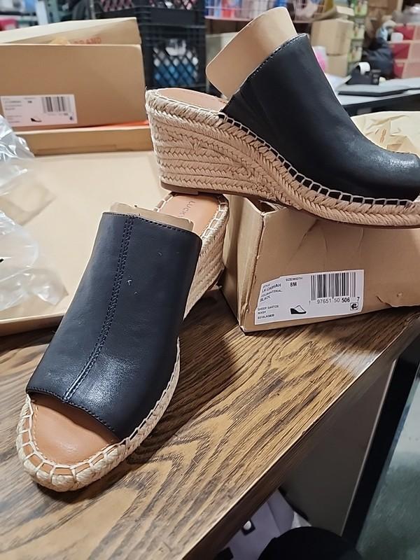 womens shoes lucky brand size 8 wedge black