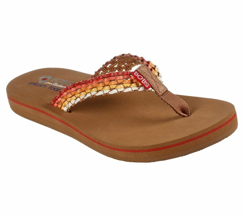 Womens Skechers Bobs Sunset Mystic Breeze 113710 Thong Sandals Flip Flops Shoes