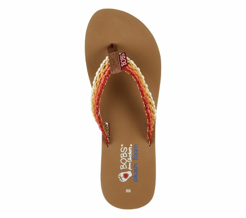 Womens Skechers Bobs Sunset Mystic Breeze 113710 Thong Sandals Flip Flops Shoes