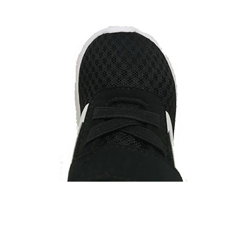 Wonder Nation Baby Boys/Unisex Mesh Jogger Athletic Sneaker. Black/White