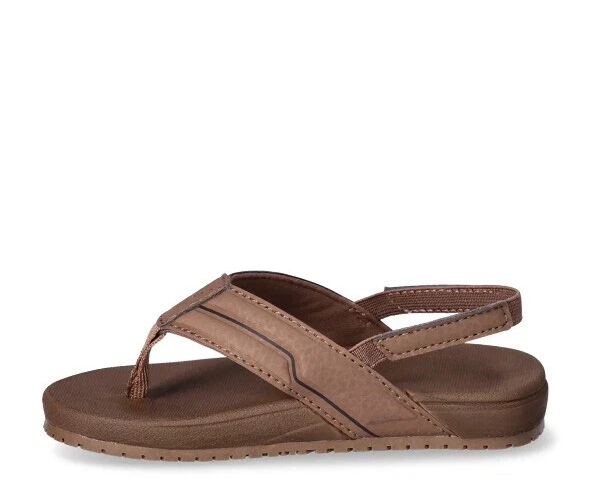 Wonder Nation Casual Flip Flops Sandals Toddler Boys 7/8 9/10 11/12 NEW