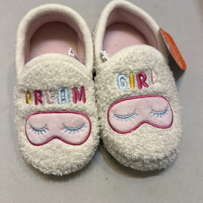 Wonder Nation Girls Slippers Shoe Size 9-10 Dream Girl
