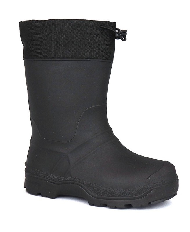 Wonder Nation Toddler Boys Black Icestorm Sip-on Waterproof Snow Boots: 7-11