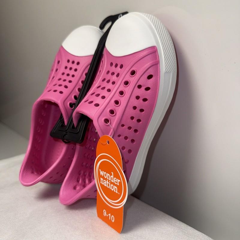 Wonder Nation Toddler Girls Pink Beach Water Friendly Sneakers Size 9/10