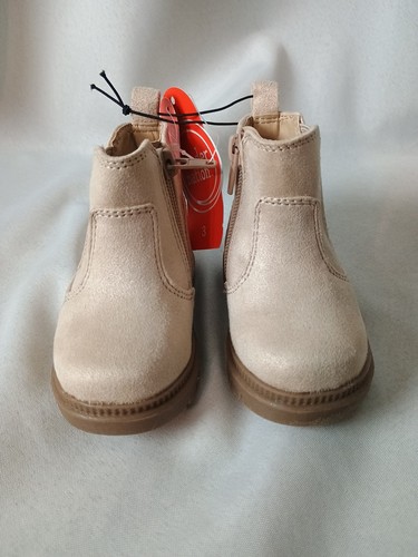 Wonder Nation Toddler Kids Girls Size 4 Zip-Up Chelsea Boot Boots