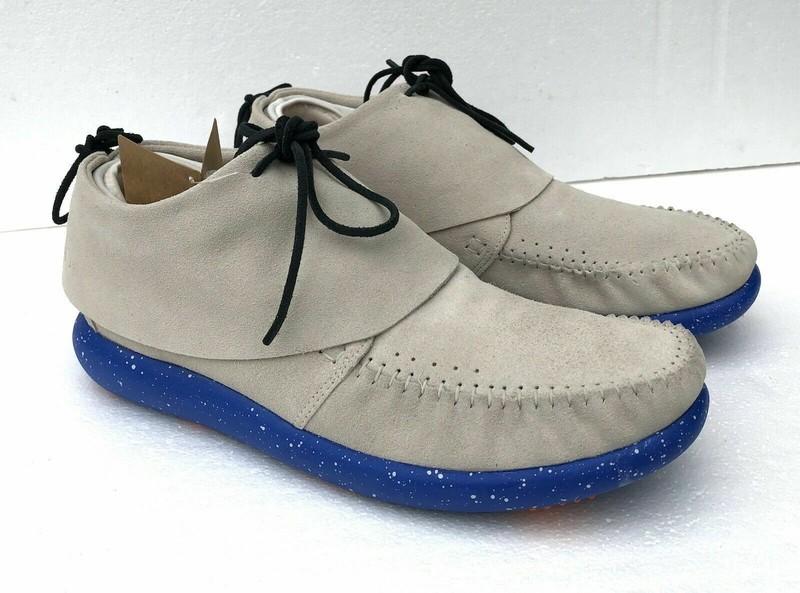 Worldboots Original Size MEN 11 Taupe Royal BLUE Hemera Skirt /Sneakers RETRO