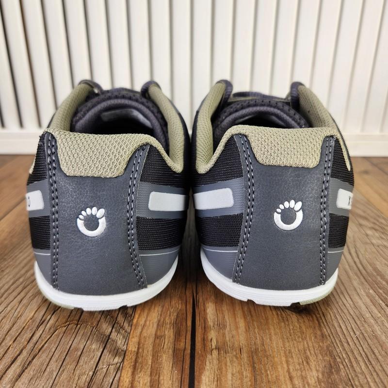 Xero HFS Mens Sz 9.5 Gray Barefoot Minimalist Road Running Shoes Breathable Gym