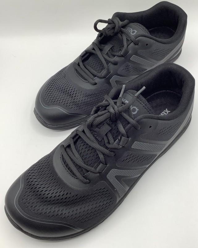 Xero Shoes Men's HFS II Barefoot Running Shoes Black/Asphalt Size 10
