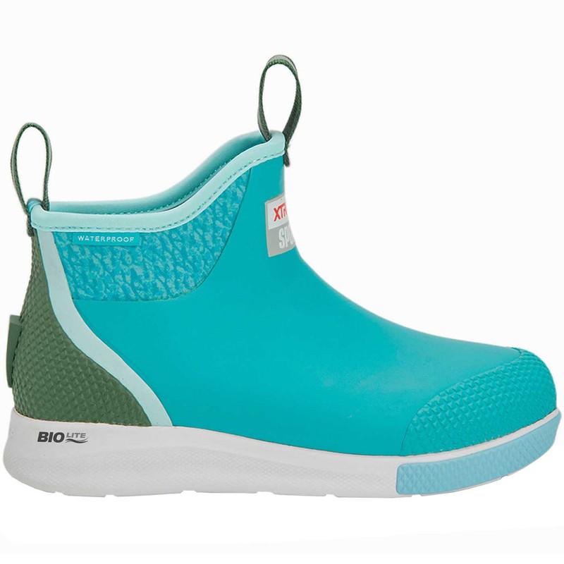 Xtratuf 6" Ankle Deck Sport Boots - Women's Size 6 / Teal ADSW-300