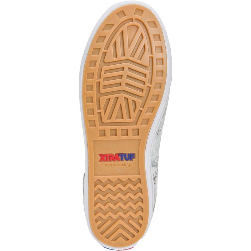 XTRATUF Black White Camo Ankle Deck Boots - Waterproof Slip-Resistant