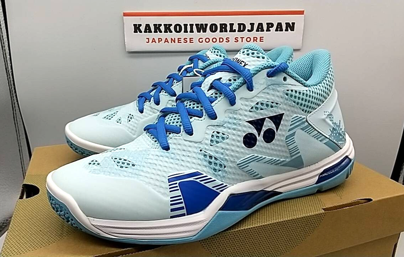 YONEX Badminton Shoes POWER CUSHION ECLIPSION Z MID Light Blue SHBELZ3MD 033 NEW
