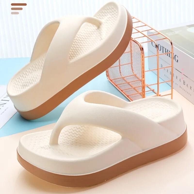 zapatillas exterior Sandalias antideslizantes y suaves con dibujos para mujer
