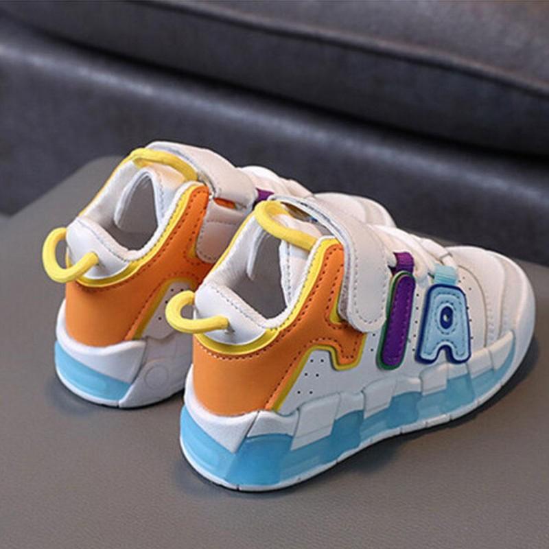 Zapatos De Niños Luces Zapatilla De Deporte De Moda Para Niños Zapato Casual New