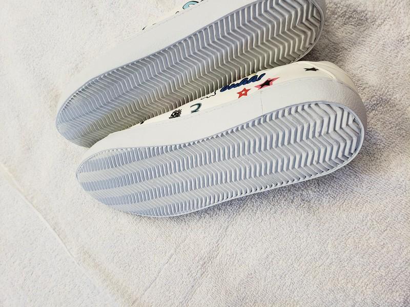 Zara Womens Sneakers Grafiti Graphic Low Tops Size EU 38 US 7.5 Nwt 7723/101