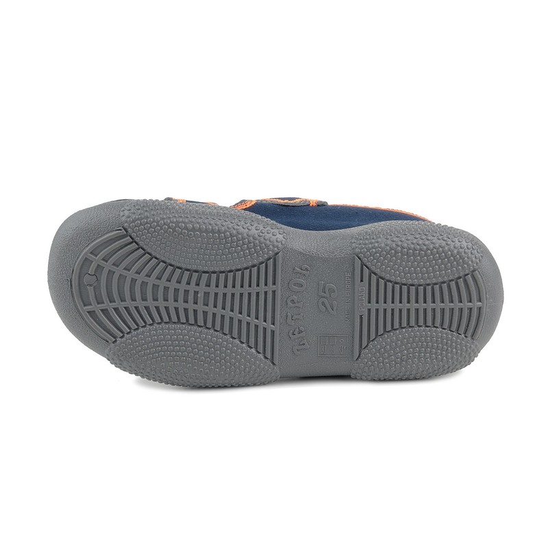 Zetpol Rafal Navy Blue Natural Canvas Fisherman Sandal 30 EU / 13 US