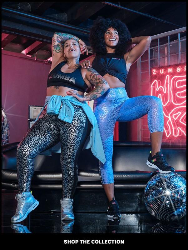 ZUMBA HIGH TOP SHOES TRAINERS SNEAKERS Street BOSS Silver Glitter Panel Leather