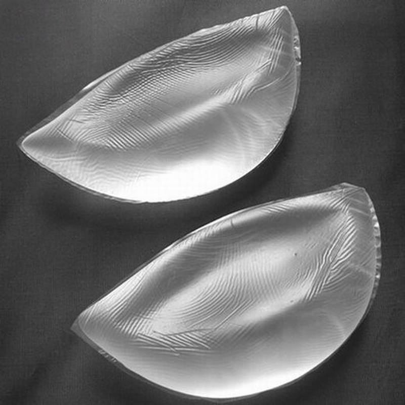 1 Pair Silicone Inserts Push up Pads Breast Enhancer GEL Bra Ship